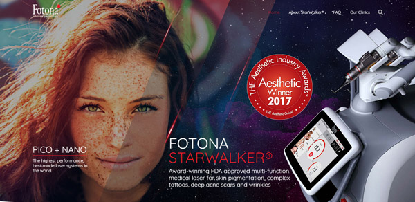 Fotona Starwalker - Web Design, Digital Marketing